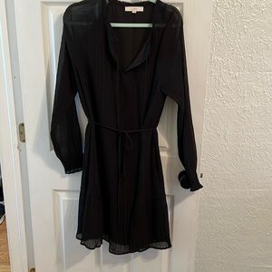 Black loft dress